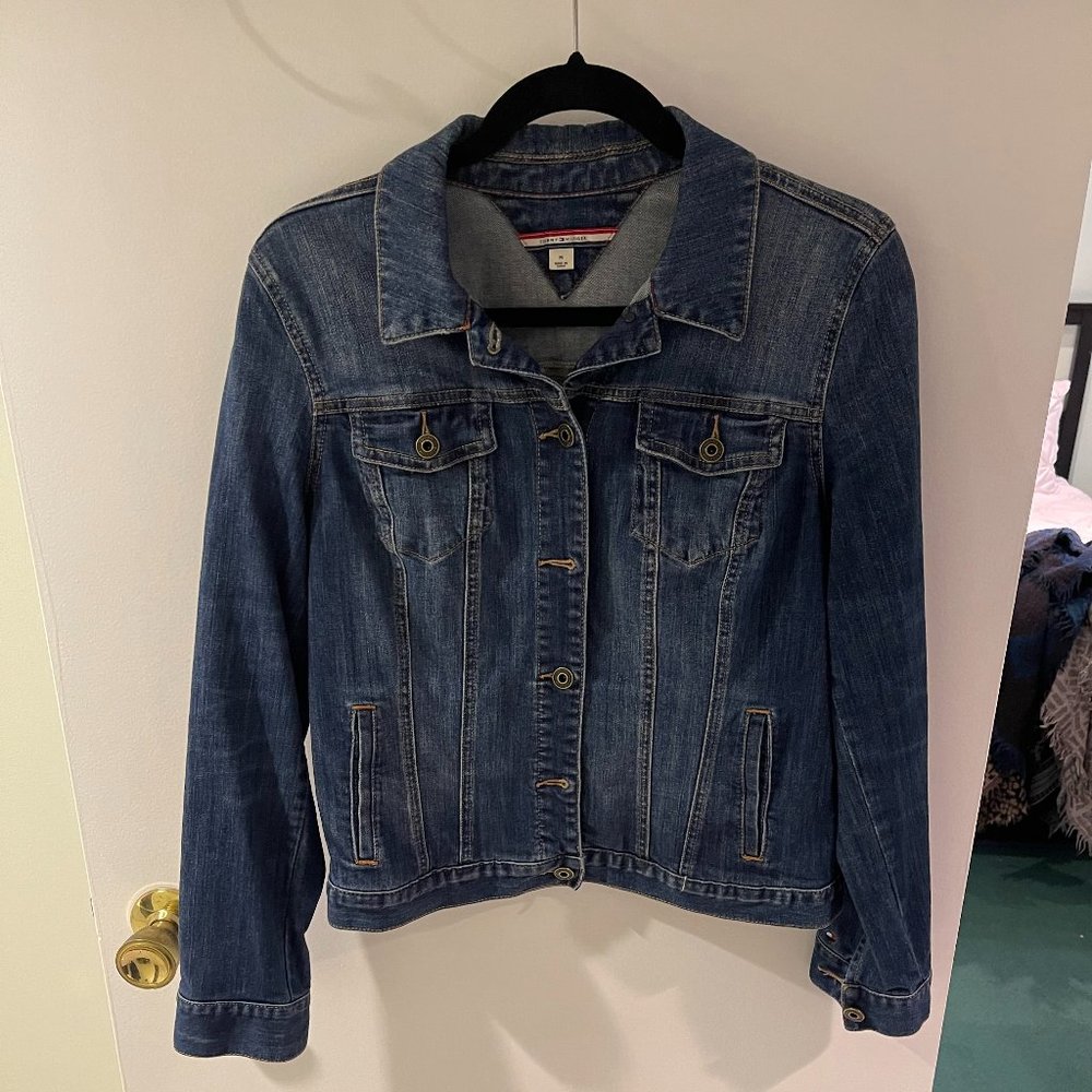Medium Wash Demin Jacket - Picture 3 of 4